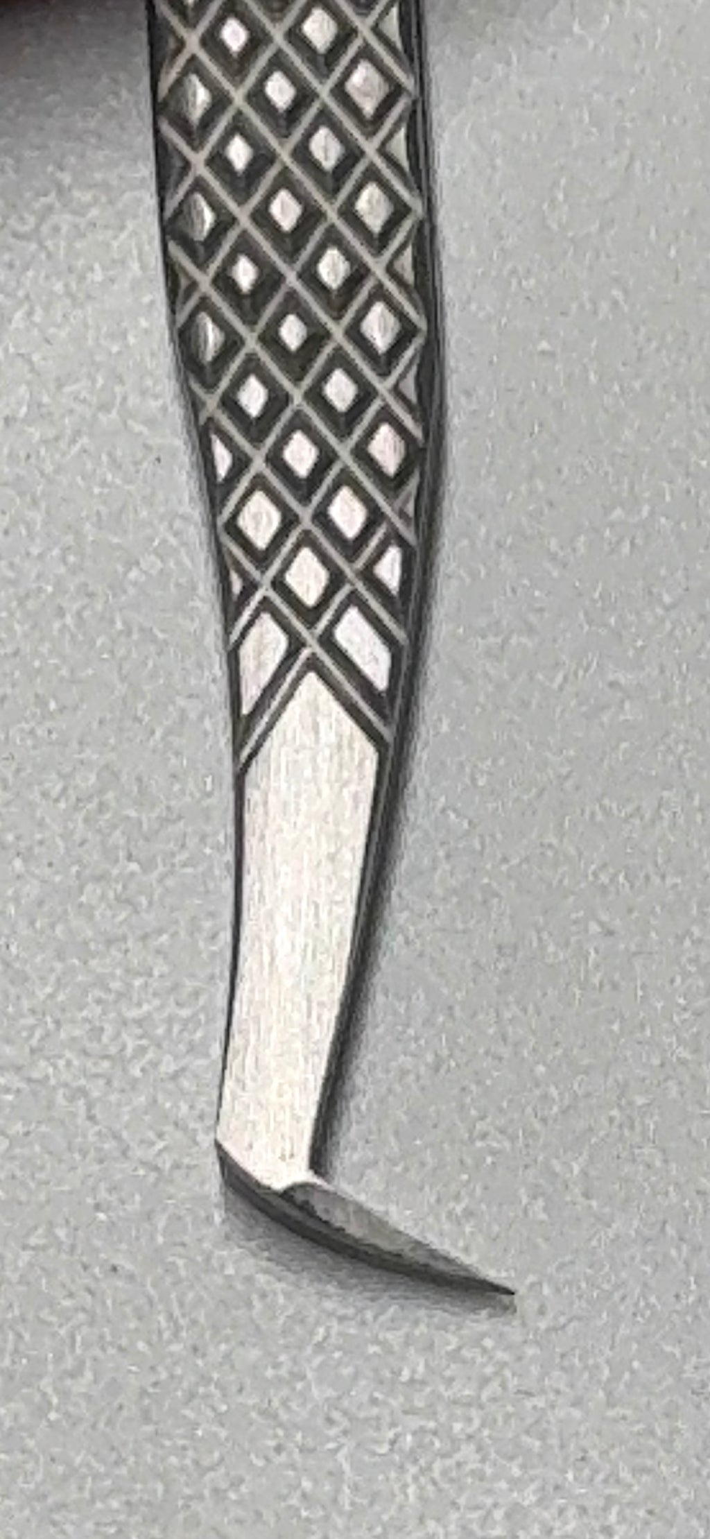 45 Degree Fiber Tipped Tweezer