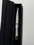 45 degree fiber tip volume tweezer